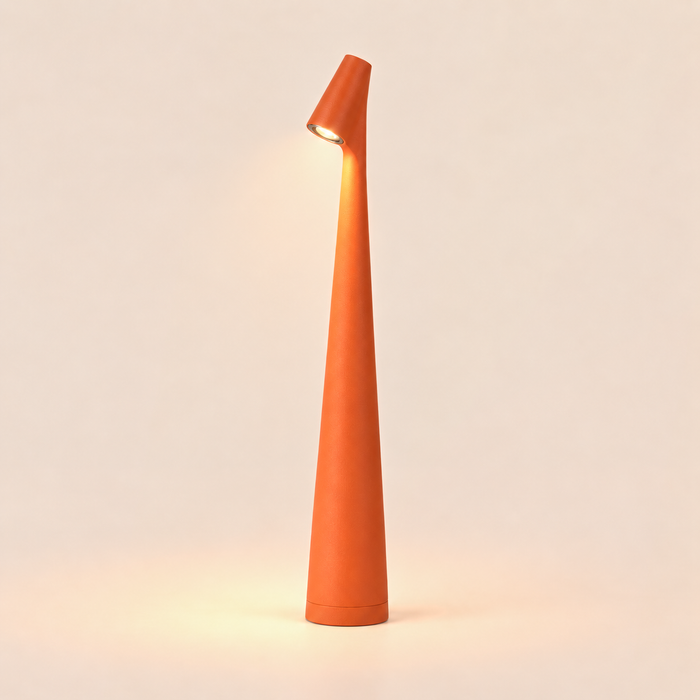 Slim Table Lamp 35cm - USB Rechargeable Cordless Touch Bedside Light