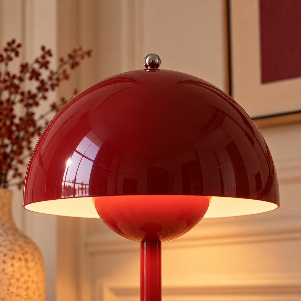Mushroom Table Lamp 30cm - Cordless Rechargeable Touch Bedside Light