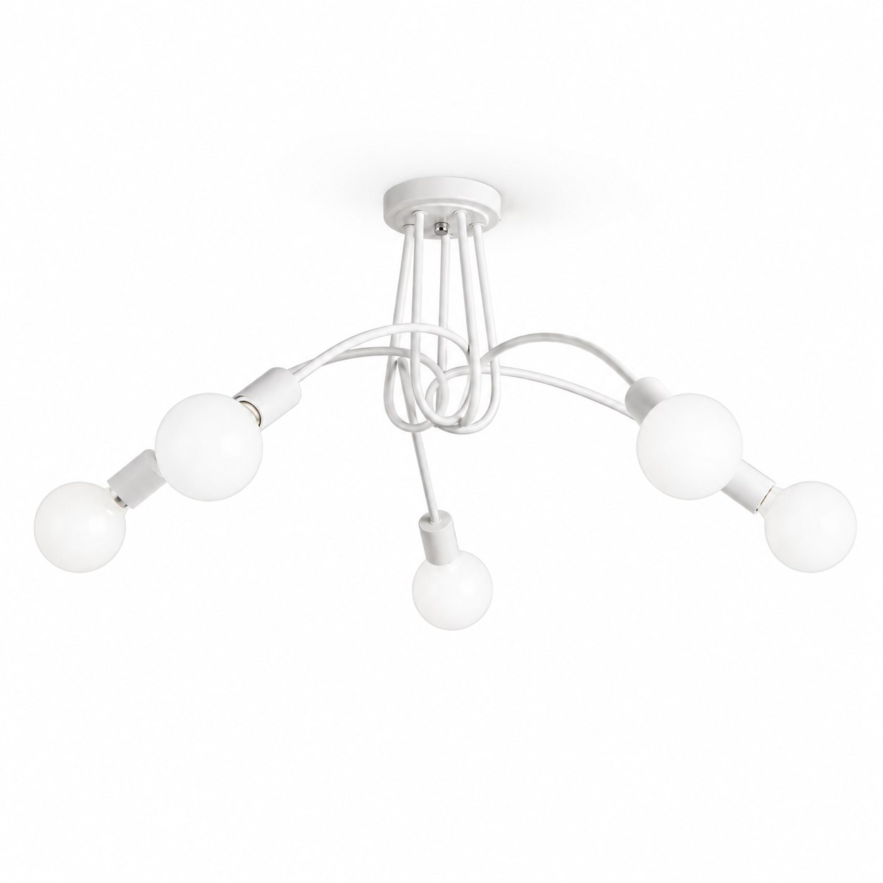 LED Chandelier - Modern 5-Light Living Room Ceiling Light