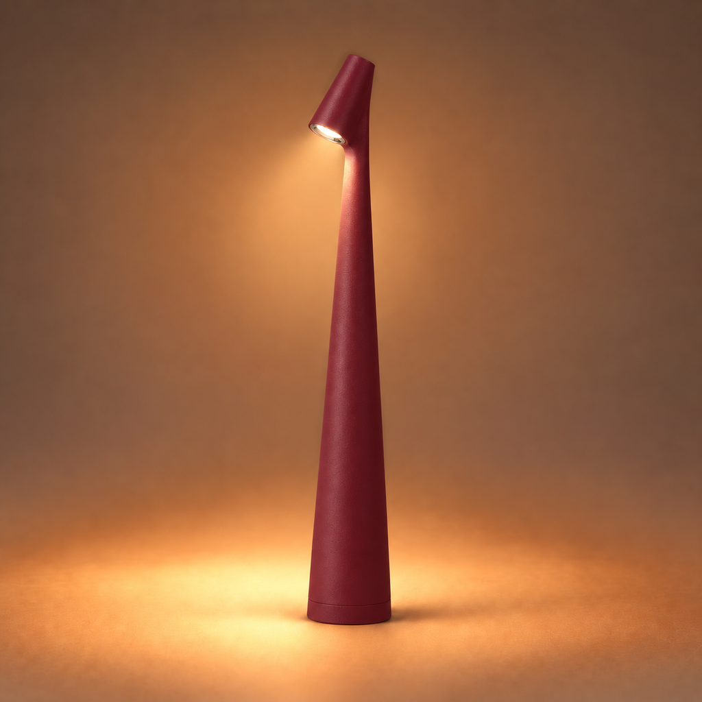 Slim Table Lamp 35cm - USB Rechargeable Cordless Touch Bedside Light