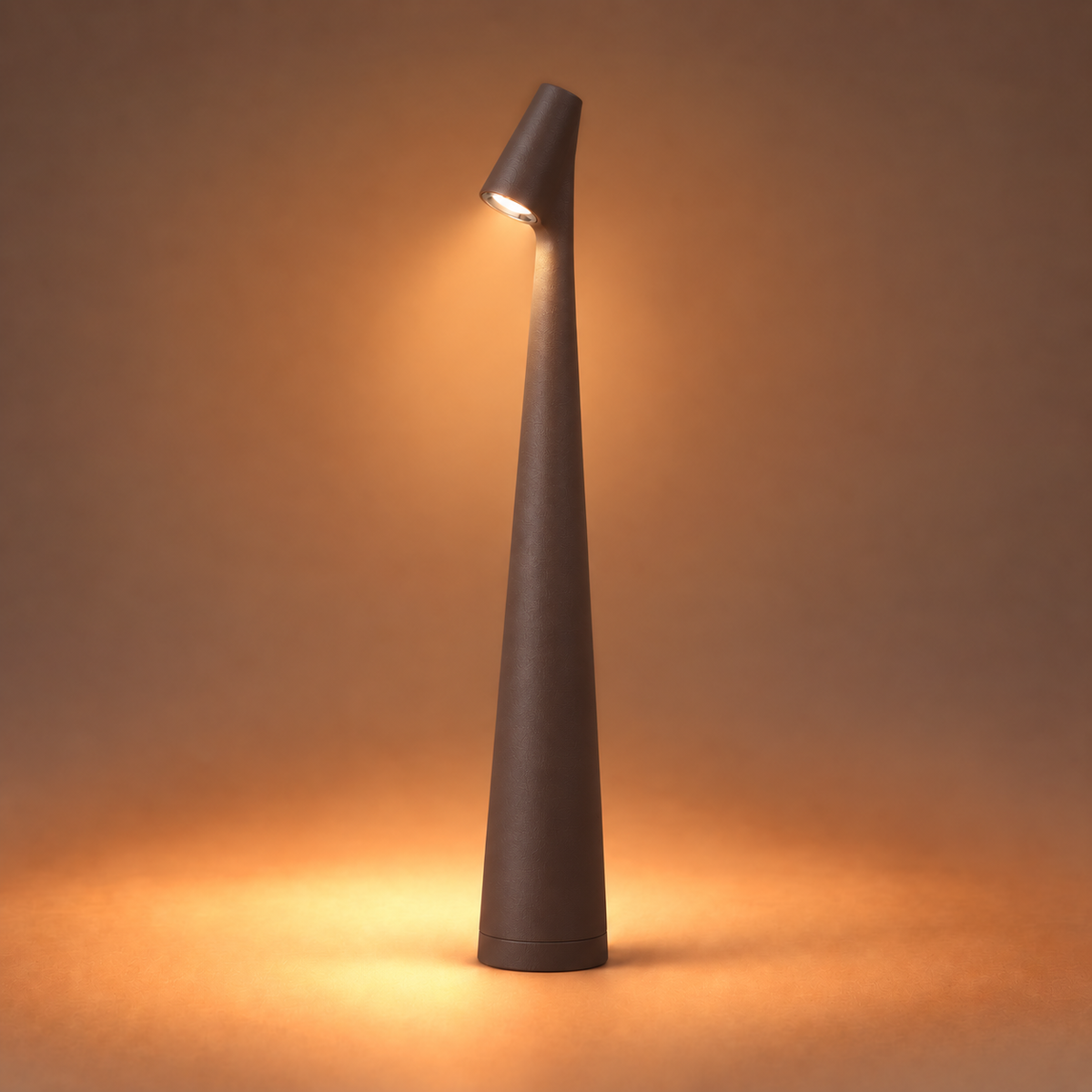 Slim Table Lamp 35cm - USB Rechargeable Cordless Touch Bedside Light