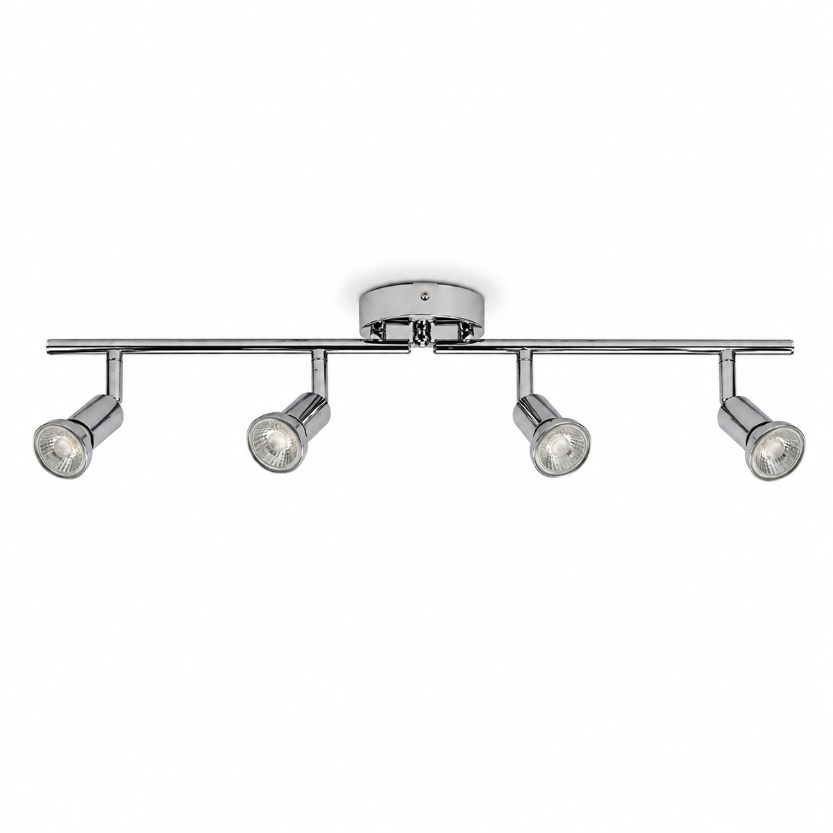 LED Ceiling Spotlight - Foldable 4-Head Bar
