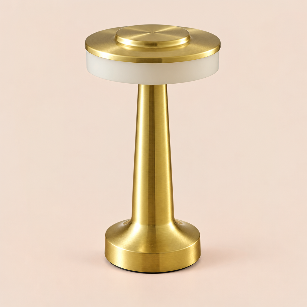 Rechargeable Bar Table Lamp - Cordless Touch Dimmable Restaurant Light