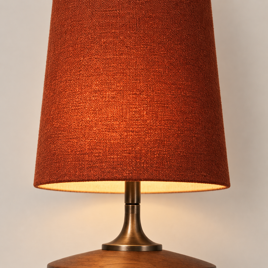 Fabric Wall Light - Carved Wood Nordic Bedside & Kitchen Sconce