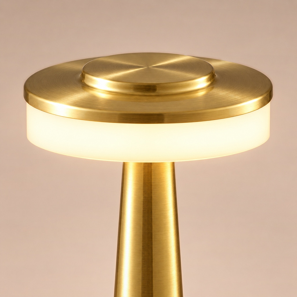Rechargeable Bar Table Lamp - Cordless Touch Dimmable Restaurant Light