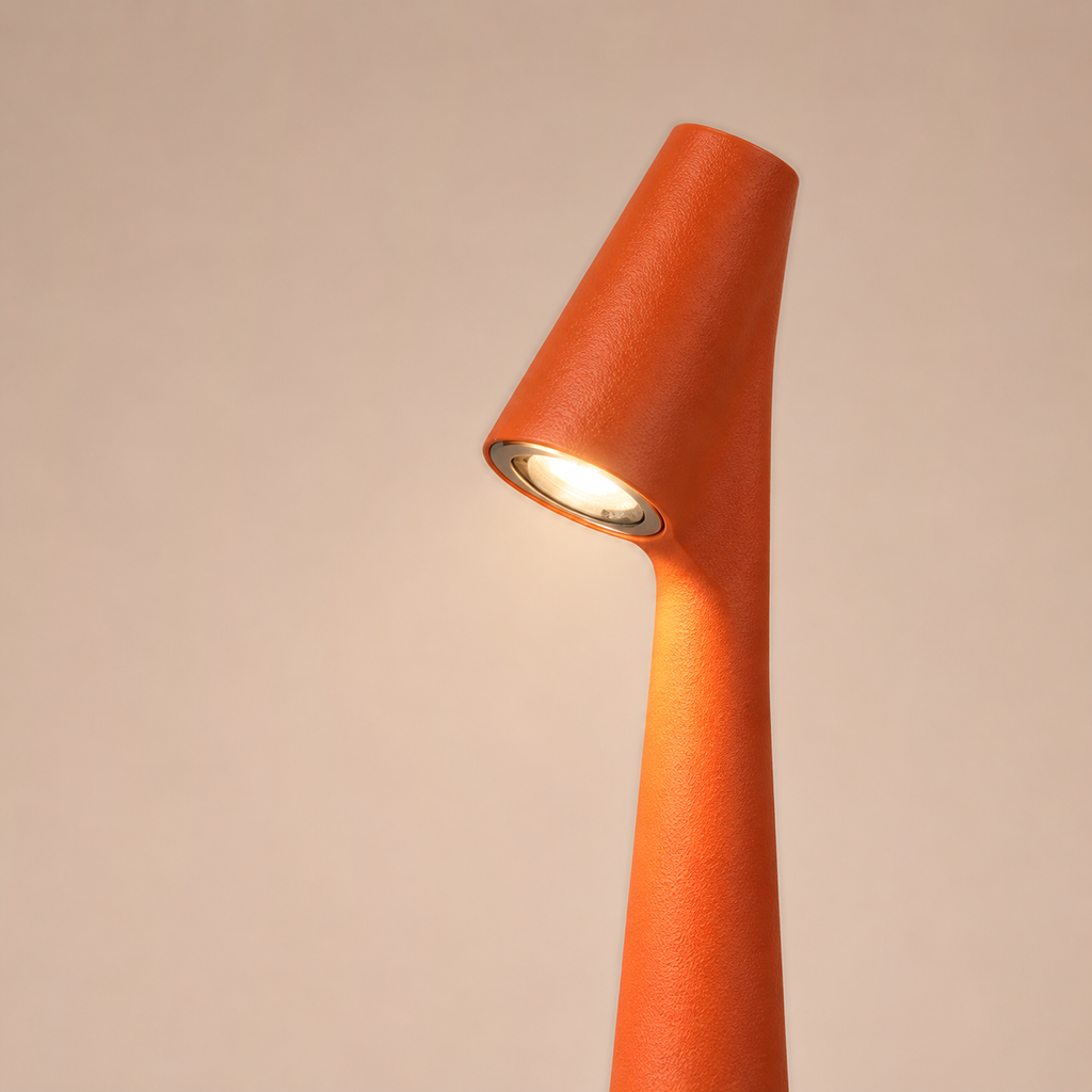 Slim Table Lamp 35cm - USB Rechargeable Cordless Touch Bedside Light