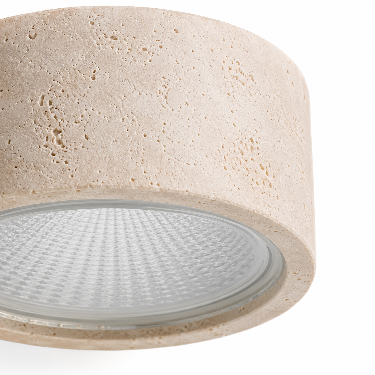 Wabi-Sabi Wall Light - Round Wood LED Bathroom Sconce
