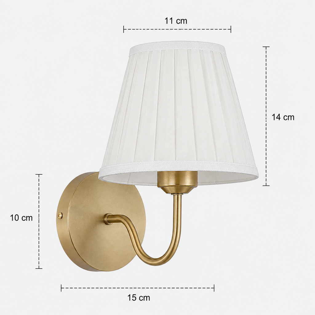 Rechargeable Wall Light - Battery-Operated Dimmable Sconce with Remote