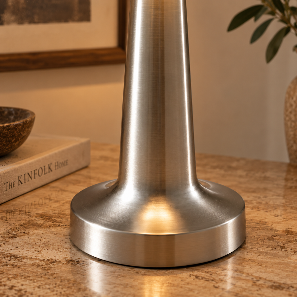 Rechargeable Bar Table Lamp - Cordless Touch Dimmable Restaurant Light