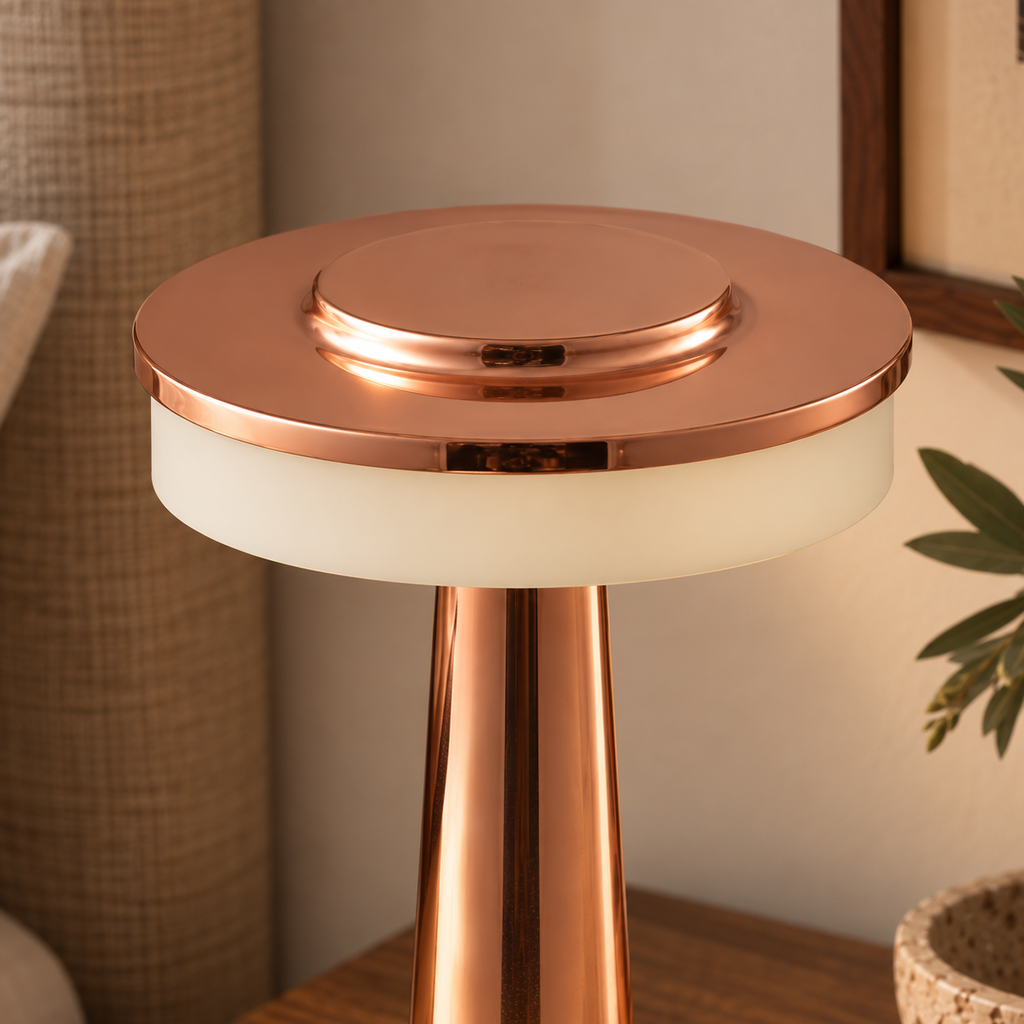 Rechargeable Bar Table Lamp - Cordless Touch Dimmable Restaurant Light