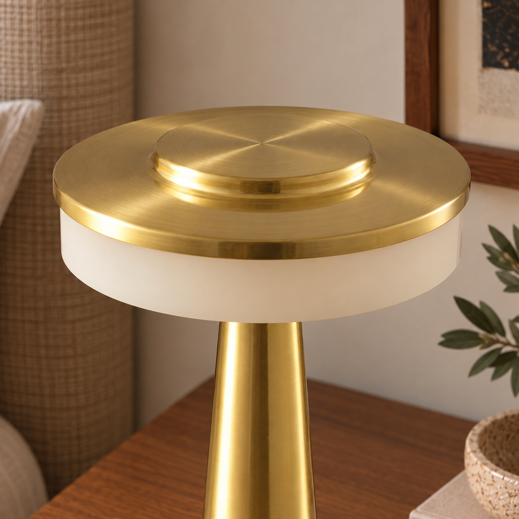 Rechargeable Bar Table Lamp - Cordless Touch Dimmable Restaurant Light