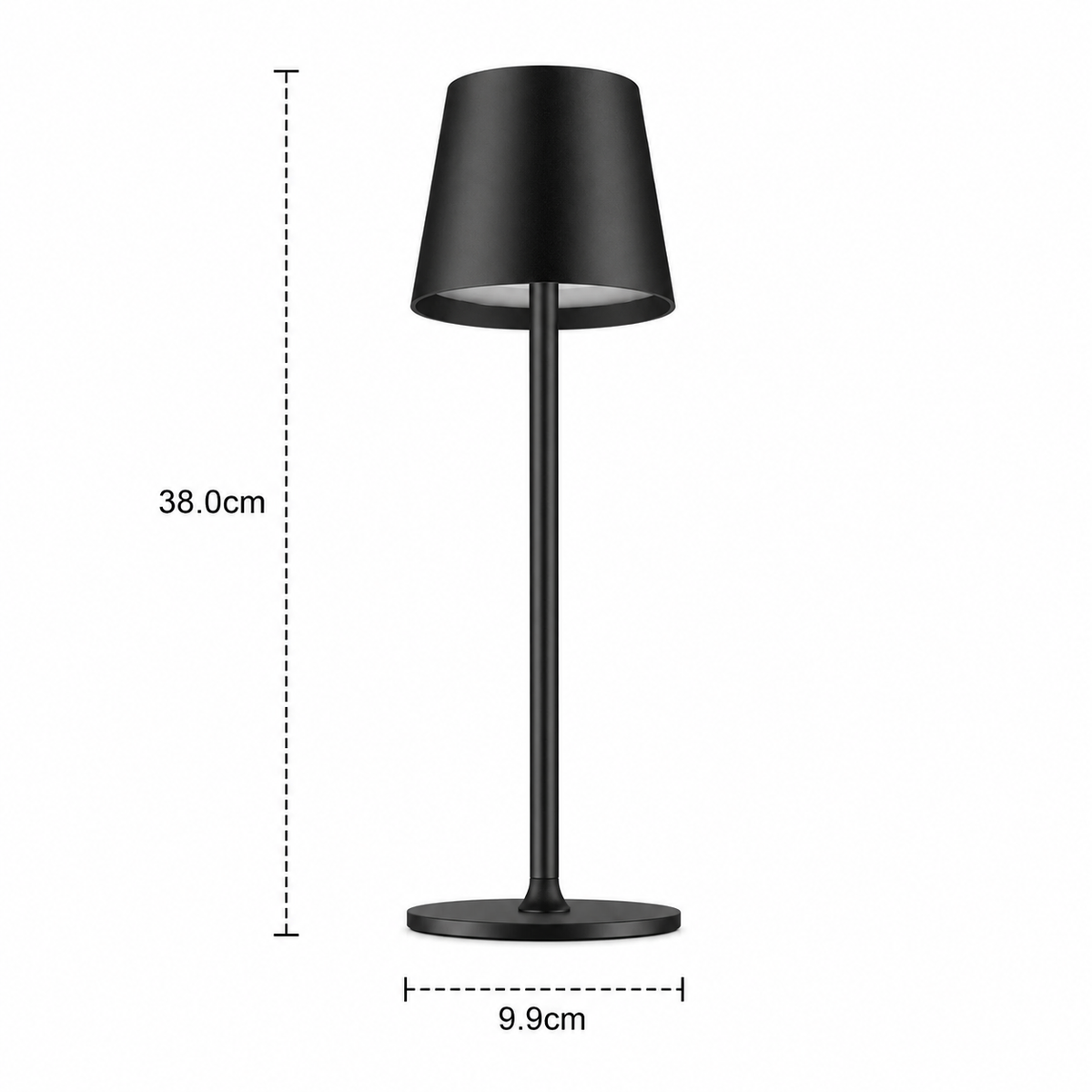 Rechargeable Table Lamp - Wireless Touch Bedside Night Light