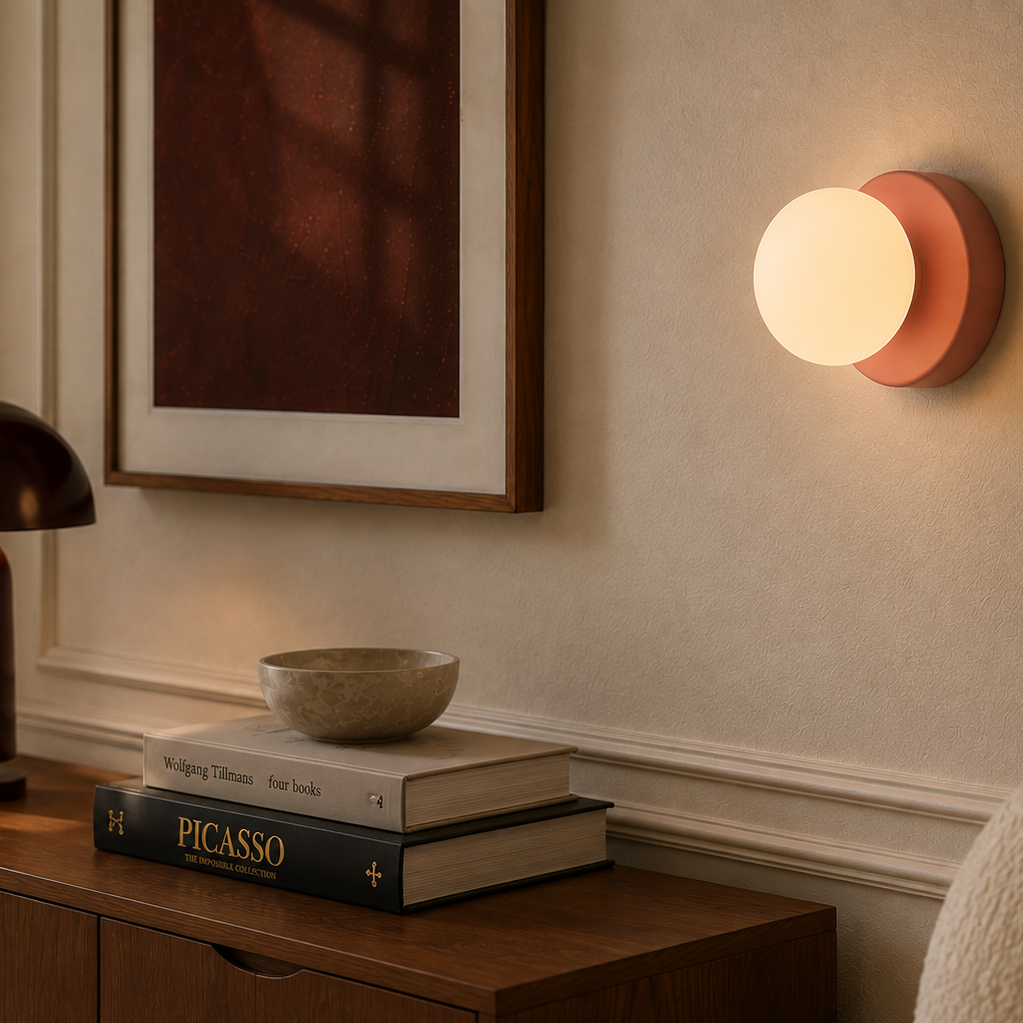 Macaron Wall Light - Colourful Ball Sconce