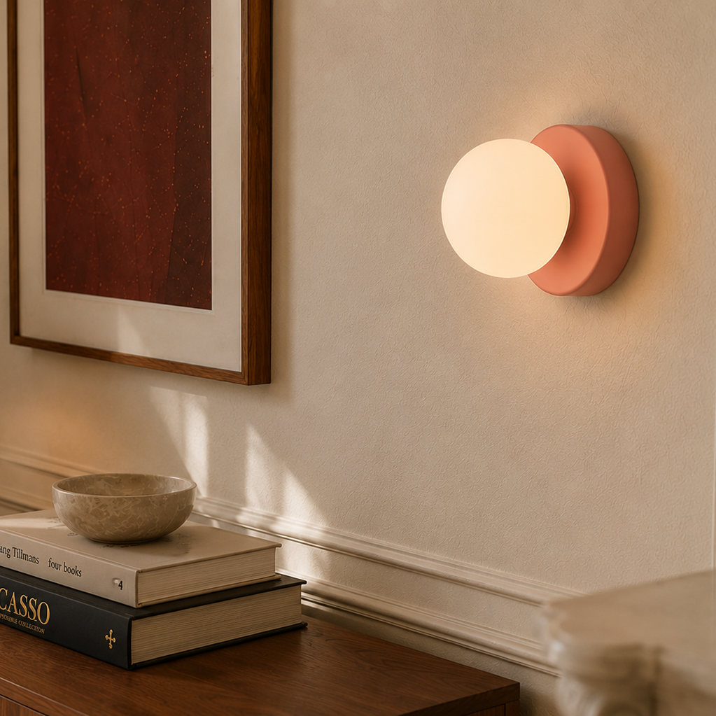 Macaron Wall Light - Colourful Ball Sconce