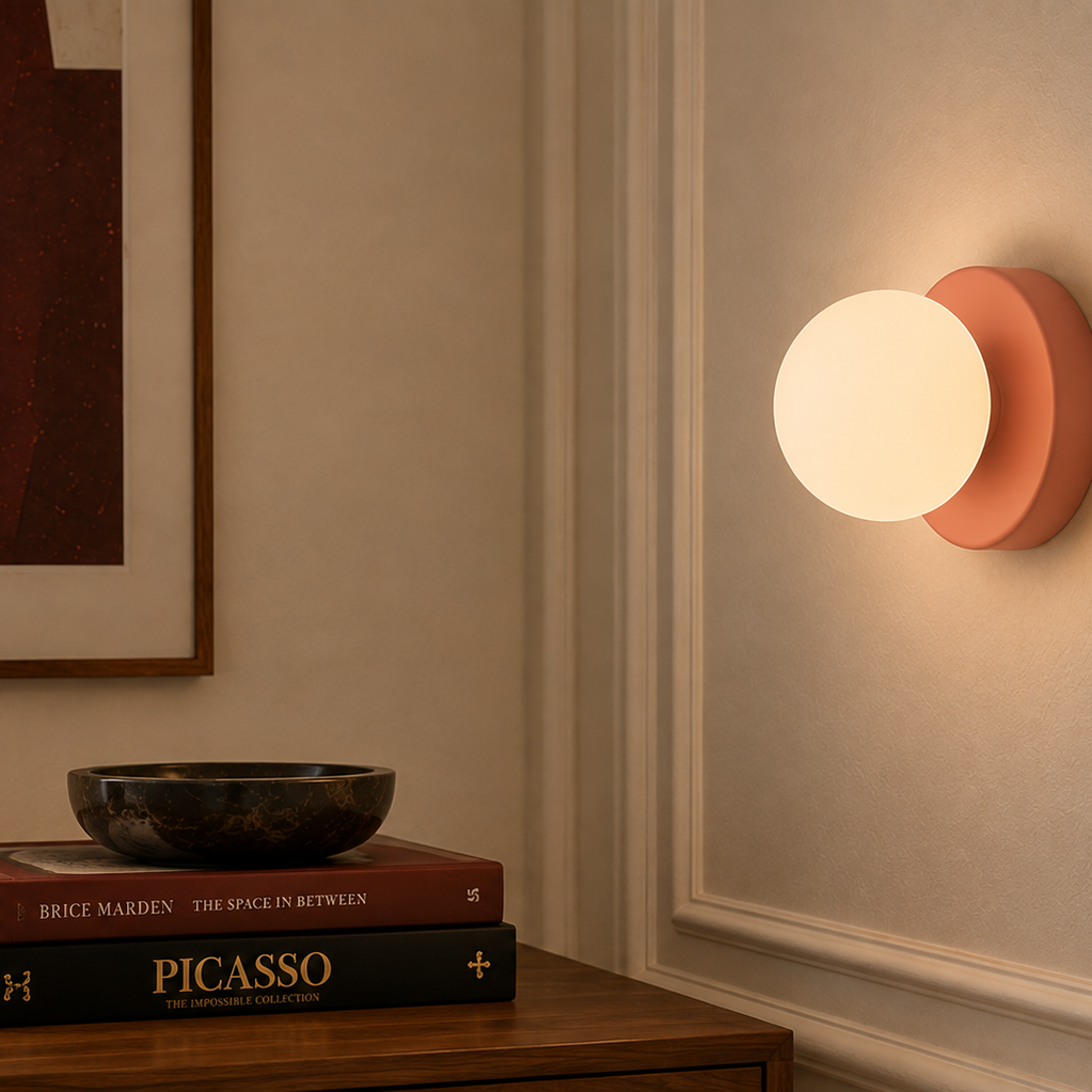 Macaron Wall Light - Colourful Ball Sconce