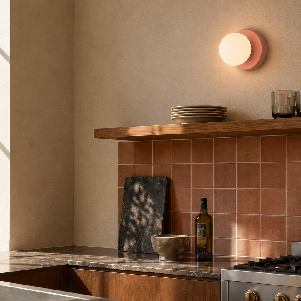 Macaron Wall Light - Colourful Ball Sconce
