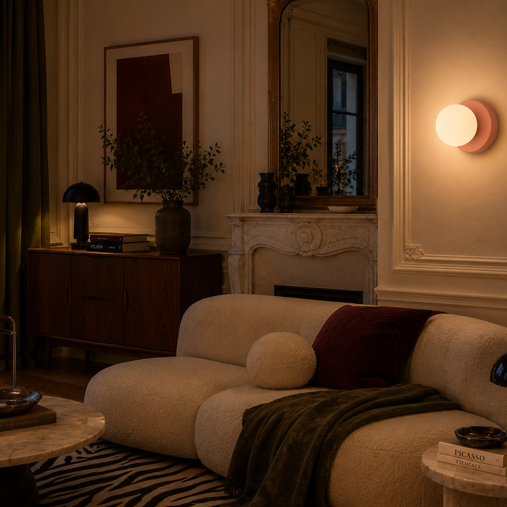 Macaron Wall Light - Colourful Ball Sconce