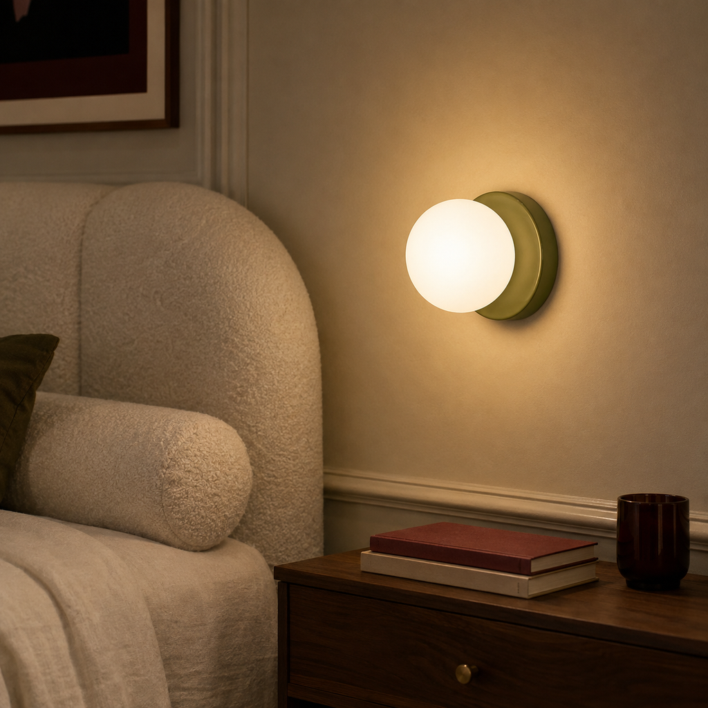 Macaron Wall Light - Colourful Ball Sconce