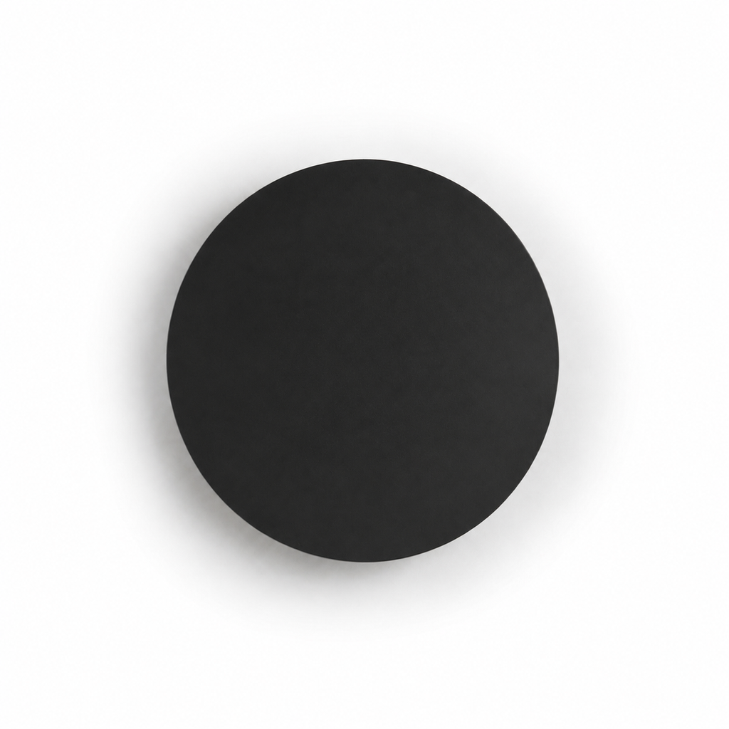 Eclipse Wall Light - Round 20cm LED Bedside Sconce