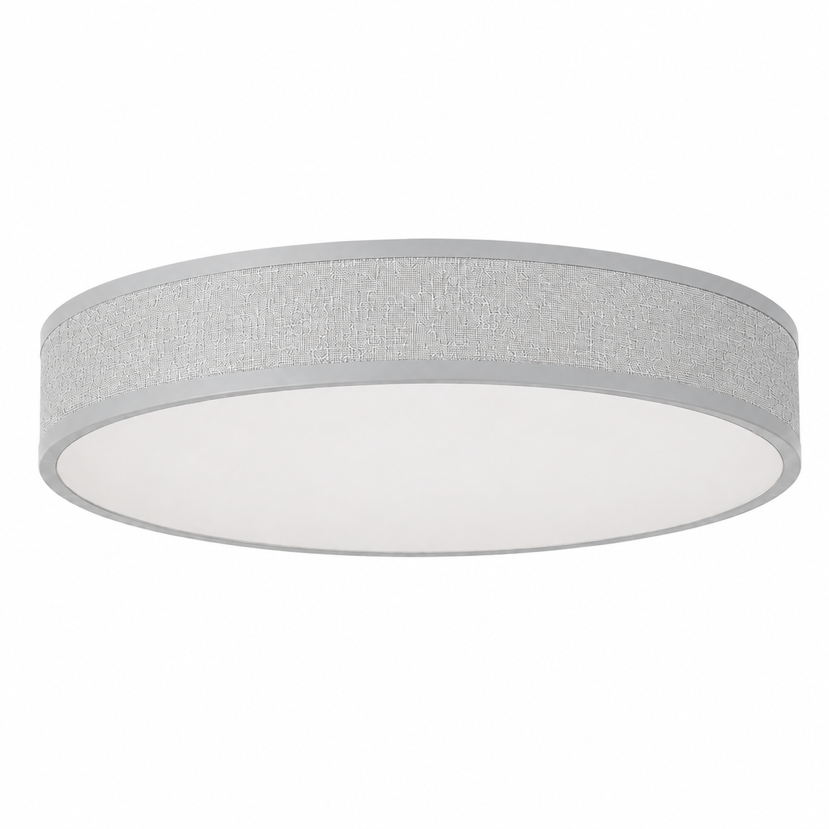 Fabric Ceiling Light - Round Drum Shade - 30cm