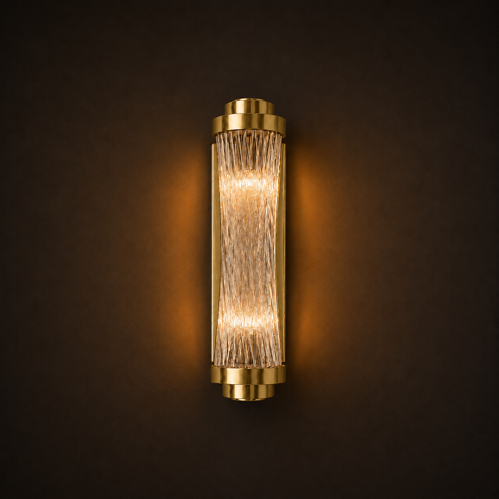 Crystal Wall Light - Luxury Living Room Sconce