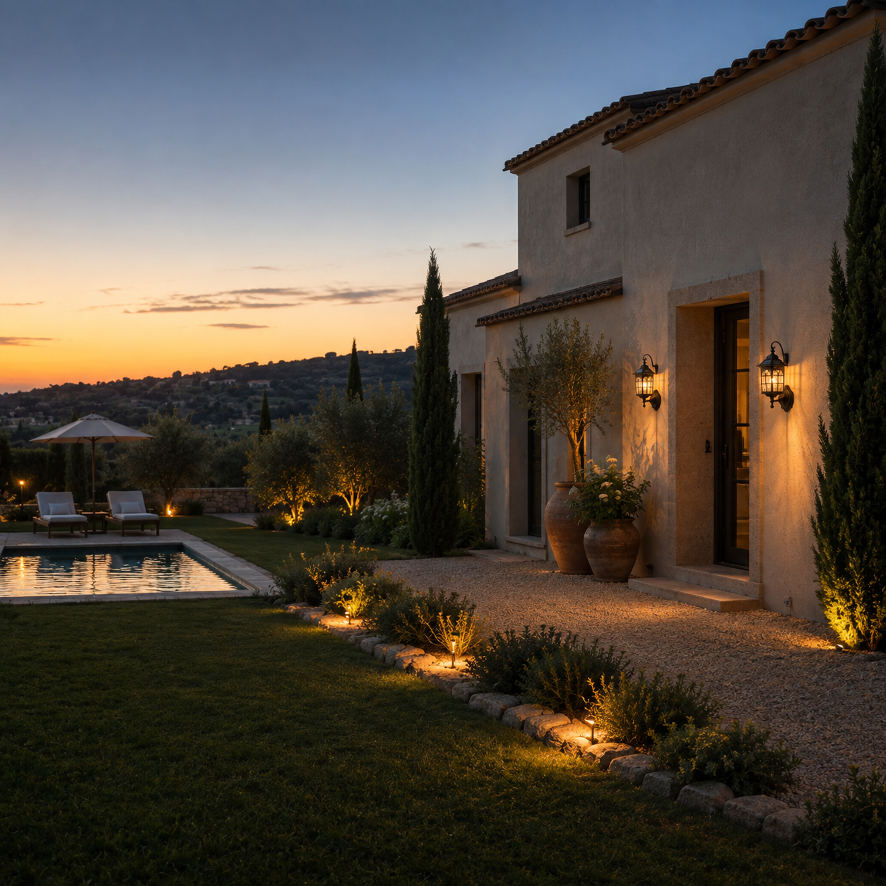 Solar Wall Light - Retro Outdoor Induction Garden Lantern