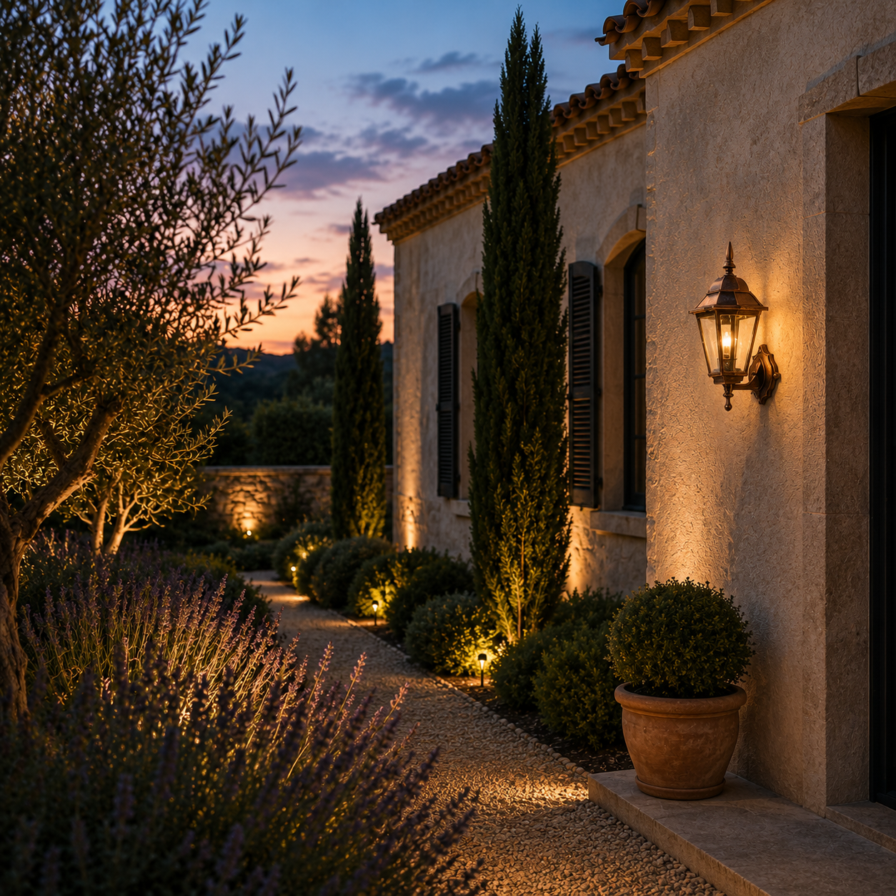 Solar Wall Light - Retro Outdoor Induction Garden Lantern