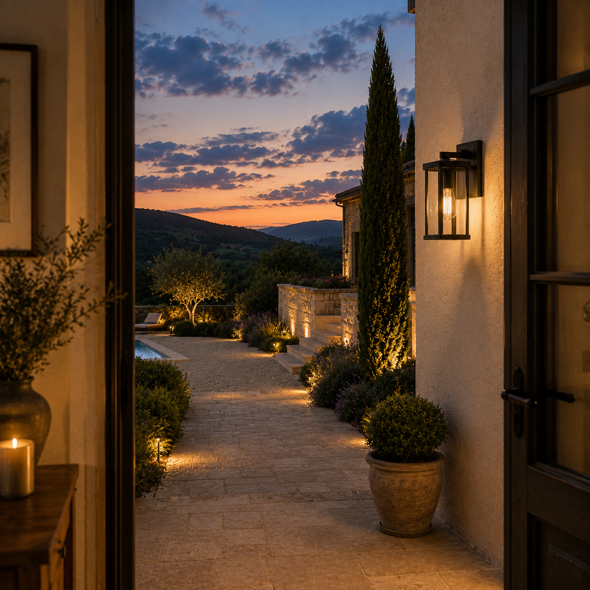 Outdoor Wall Light - American Waterproof Porch Lantern
