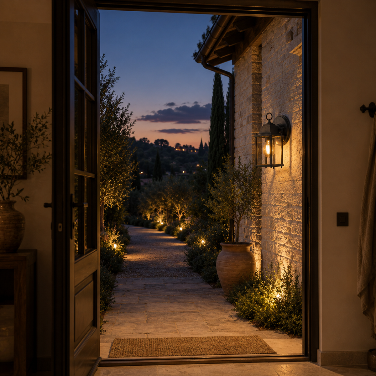 Outdoor Wall Light - American Waterproof Porch Lantern