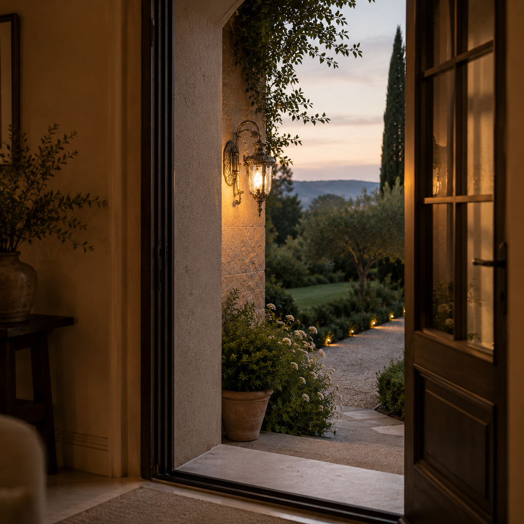 Outdoor Wall Light - Retro Garden Porch Lantern