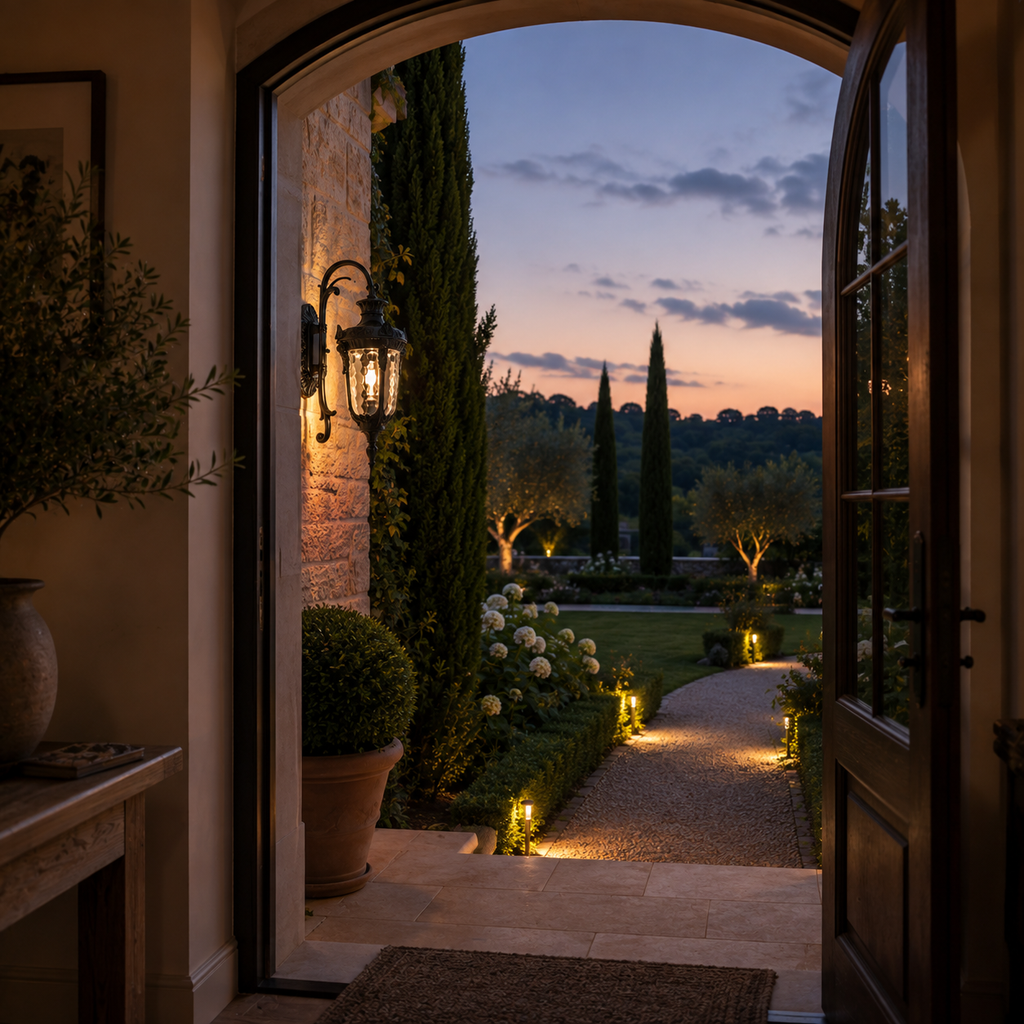 Outdoor Wall Light - Retro Garden Porch Lantern