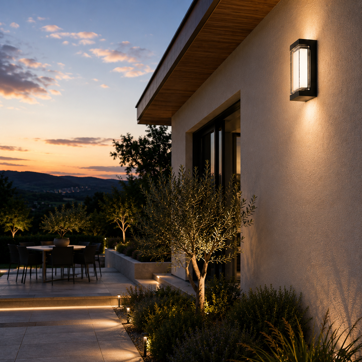 Outdoor Wall Light - Waterproof Up-Down Surface Light