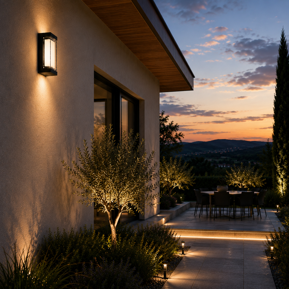 Outdoor Wall Light - Waterproof Up-Down Surface Light