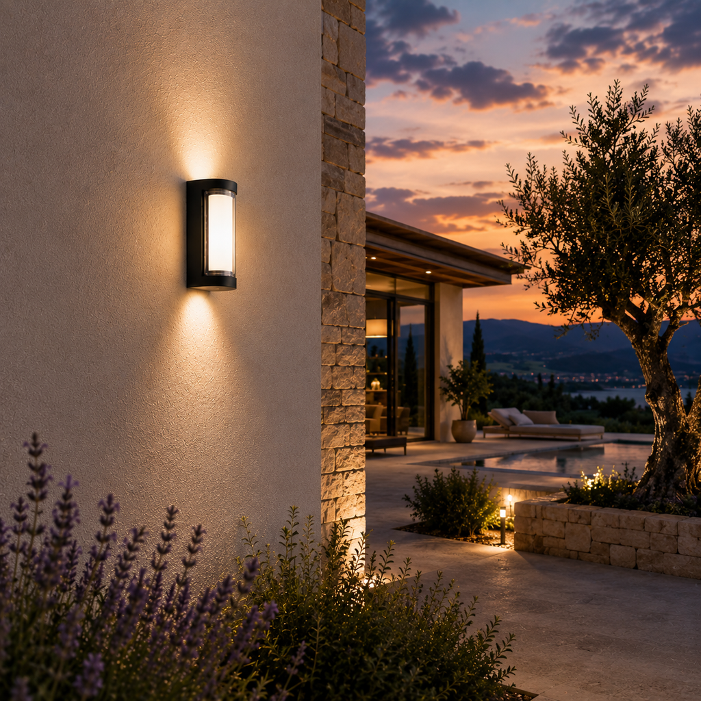 Outdoor Wall Light - Waterproof Up-Down Surface Light