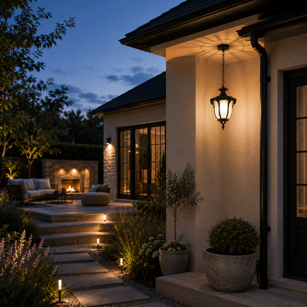 Outdoor Ceiling Light - Waterproof Corridor and Balcony Lantern