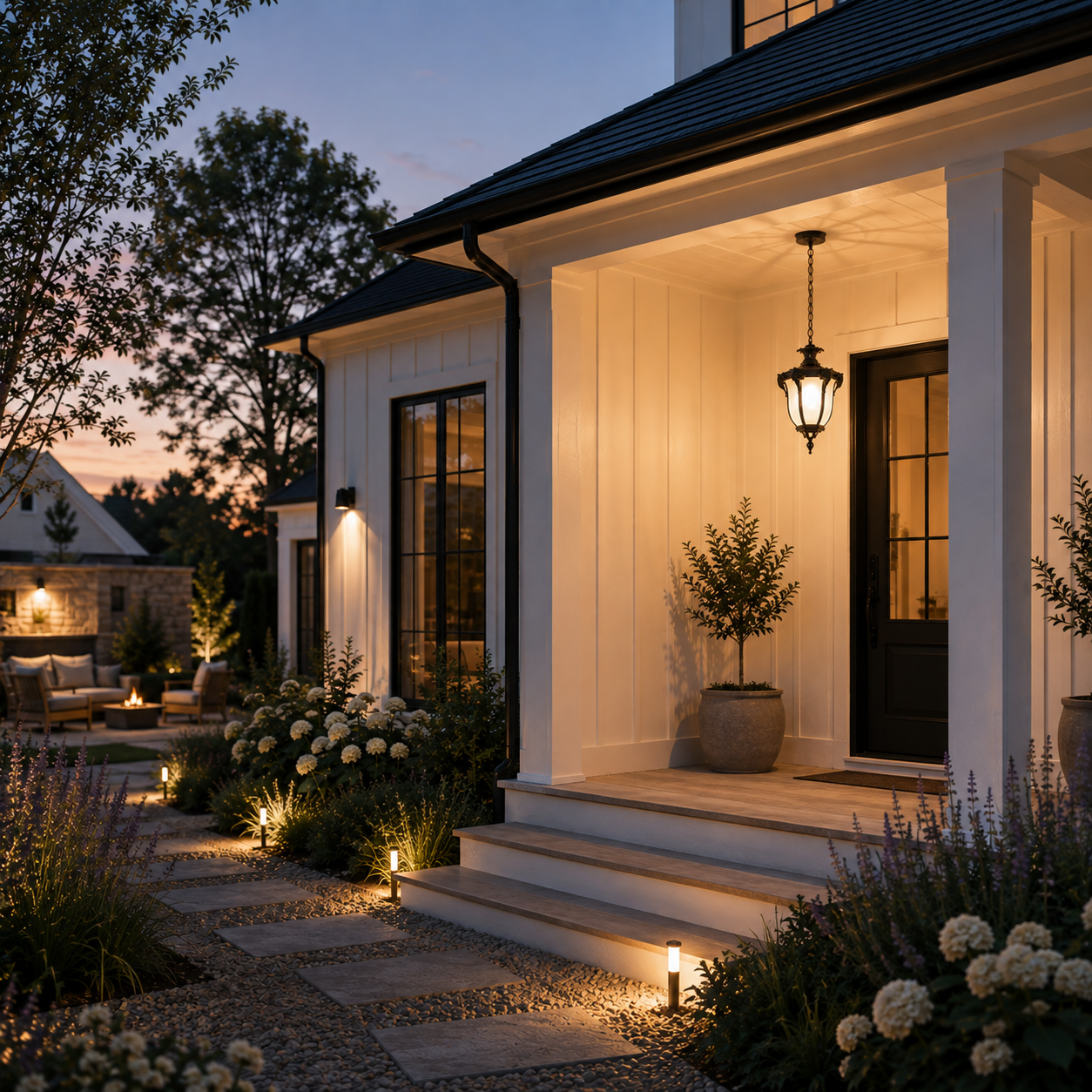 Outdoor Ceiling Light - Waterproof Corridor and Balcony Lantern