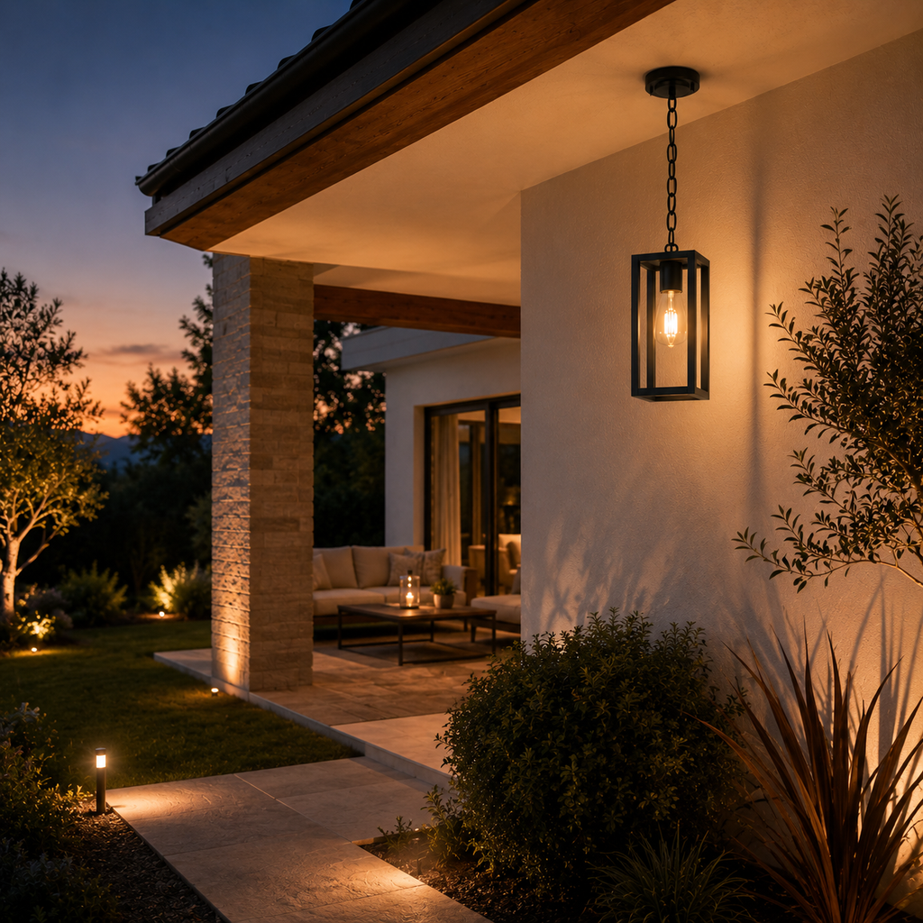 Outdoor Pendant Light - Courtyard and Porch Light