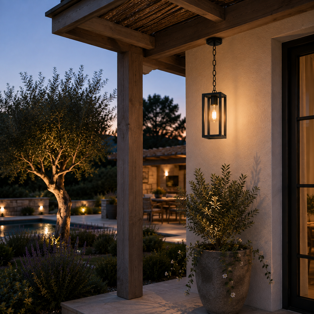 Outdoor Pendant Light - Courtyard and Porch Light