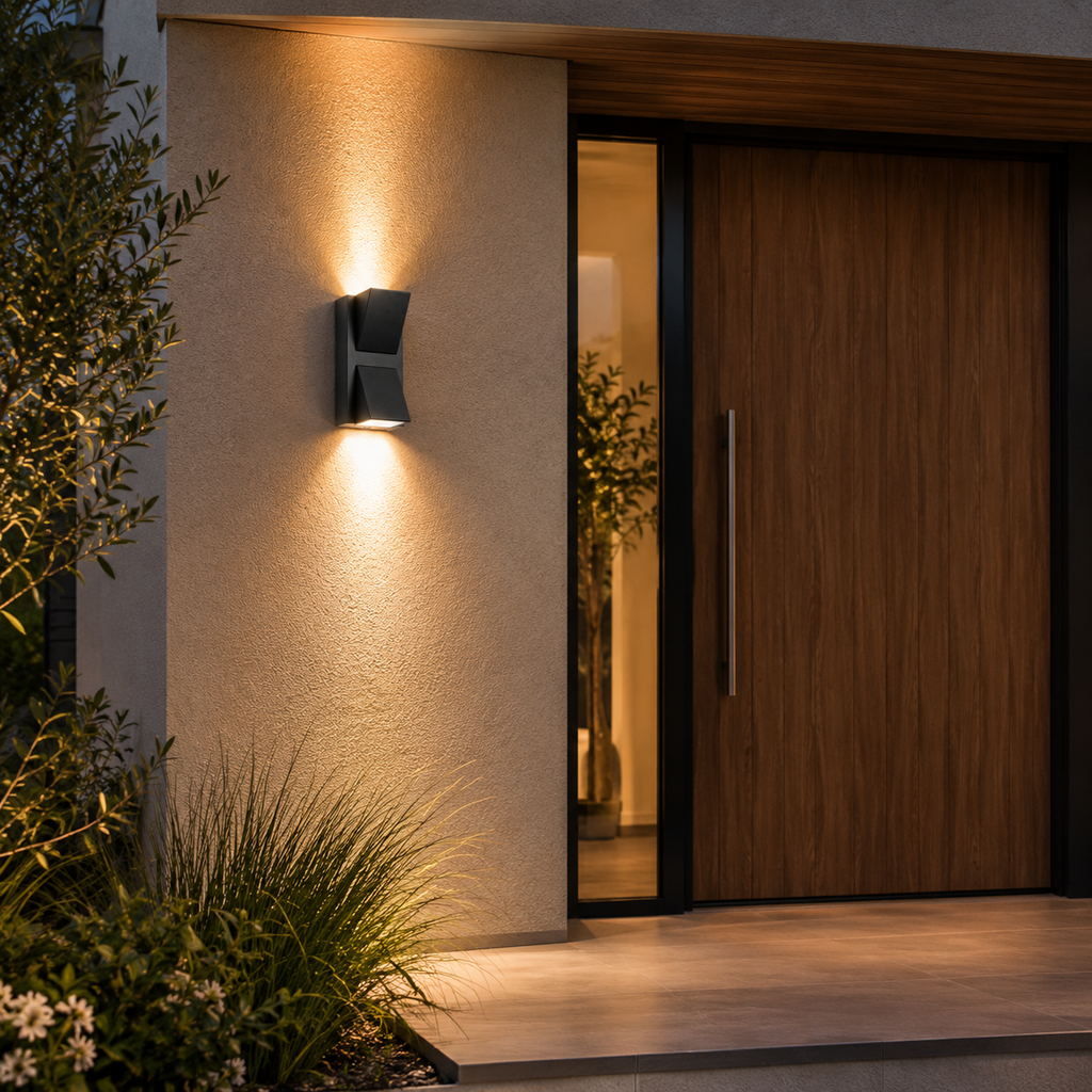 Outdoor Wall Light - IP65 Waterproof Garden Porch Light 10W