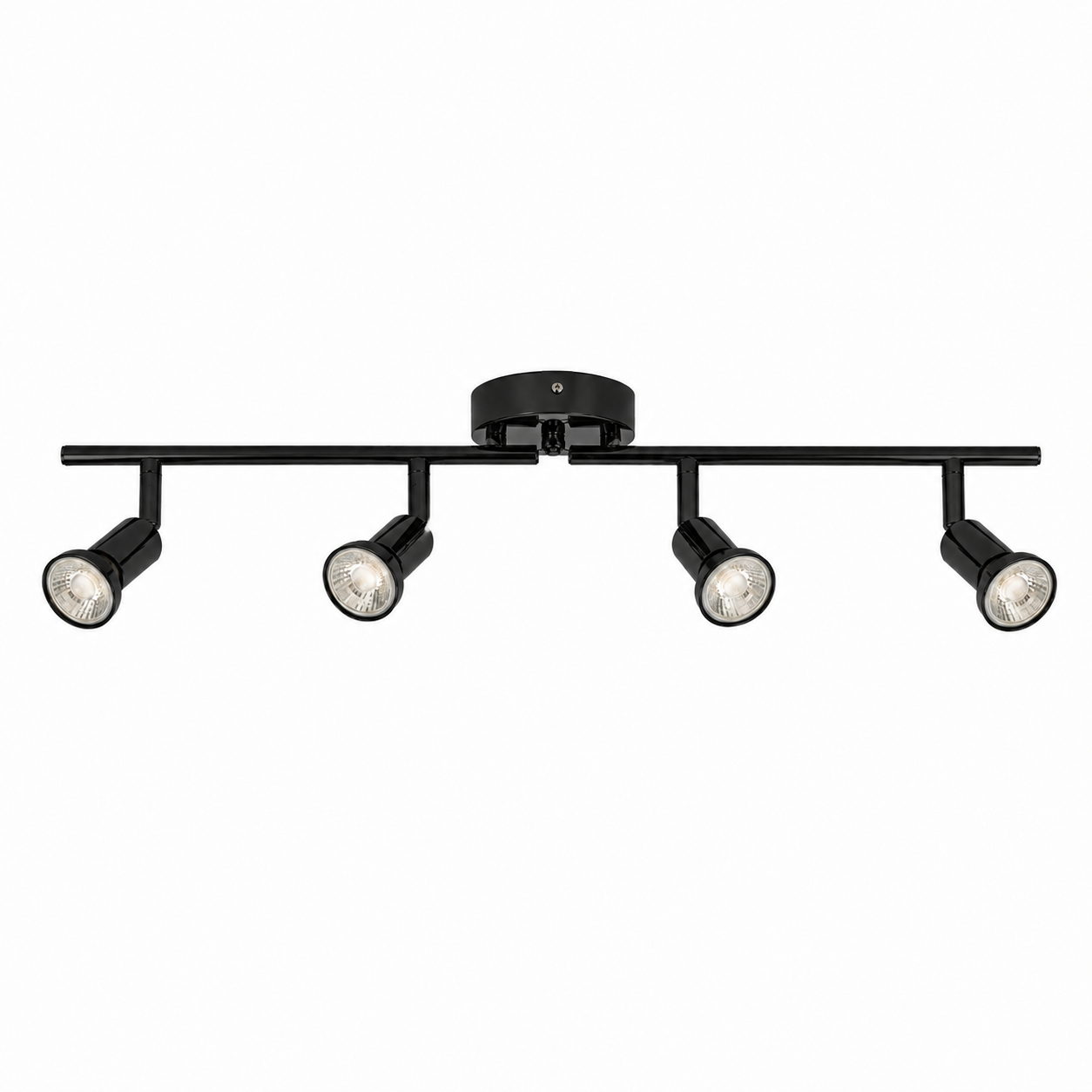 LED Ceiling Spotlight - Foldable 4-Head Bar