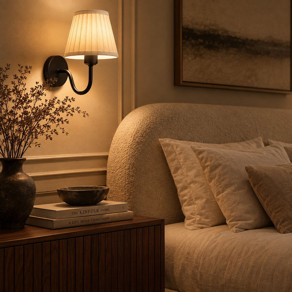 Rechargeable Wall Light - Battery-Operated Dimmable Sconce with Remote