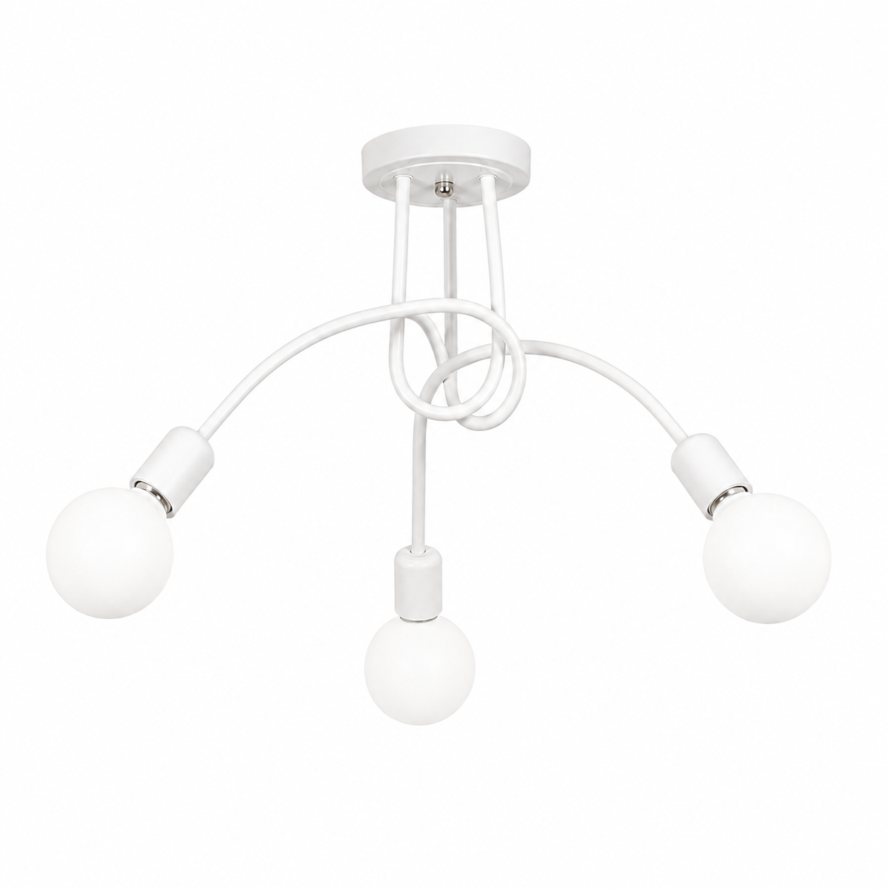 LED Chandelier - Modern 3-Light Living Room Ceiling Light