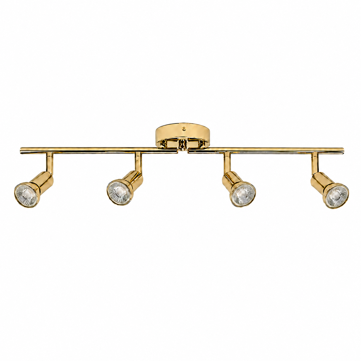 LED Ceiling Spotlight - Foldable 4-Head Bar