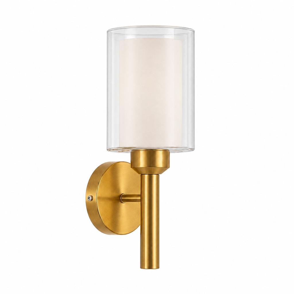 Glass Wall Light - Creative E27 Bedside & Living Room Sconce