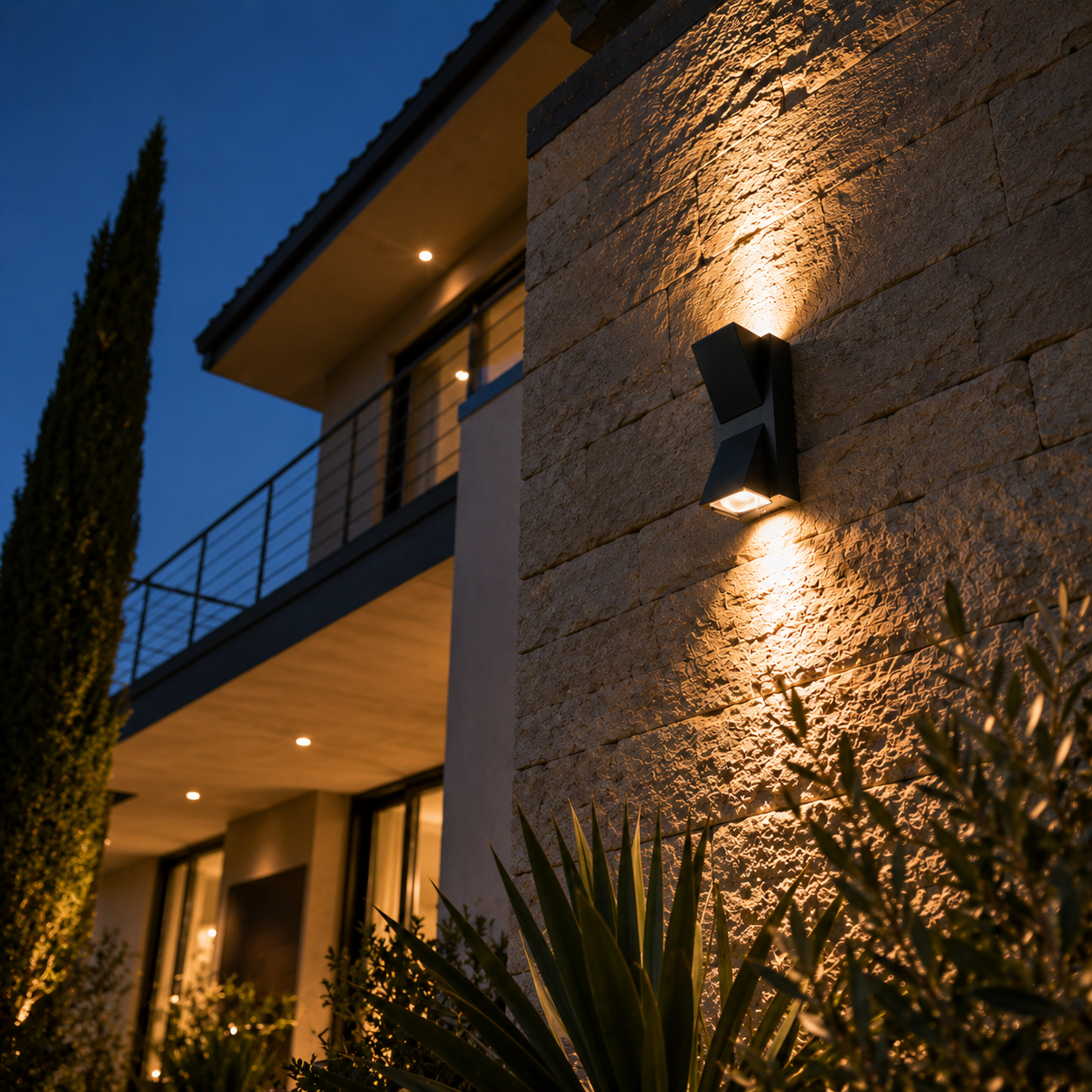 Outdoor Wall Light - IP65 Waterproof Garden Porch Light 10W