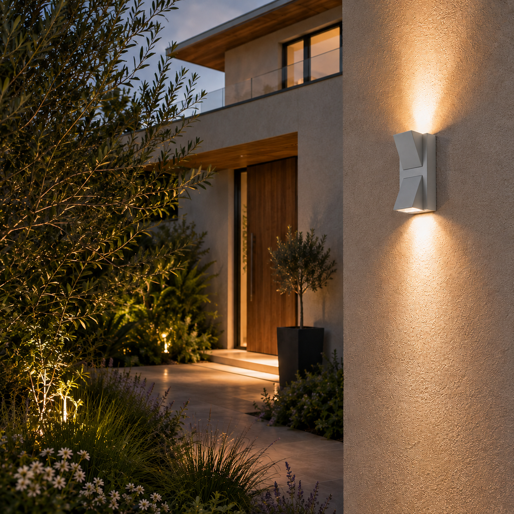 Outdoor Wall Light - IP65 Waterproof Garden Porch Light 10W
