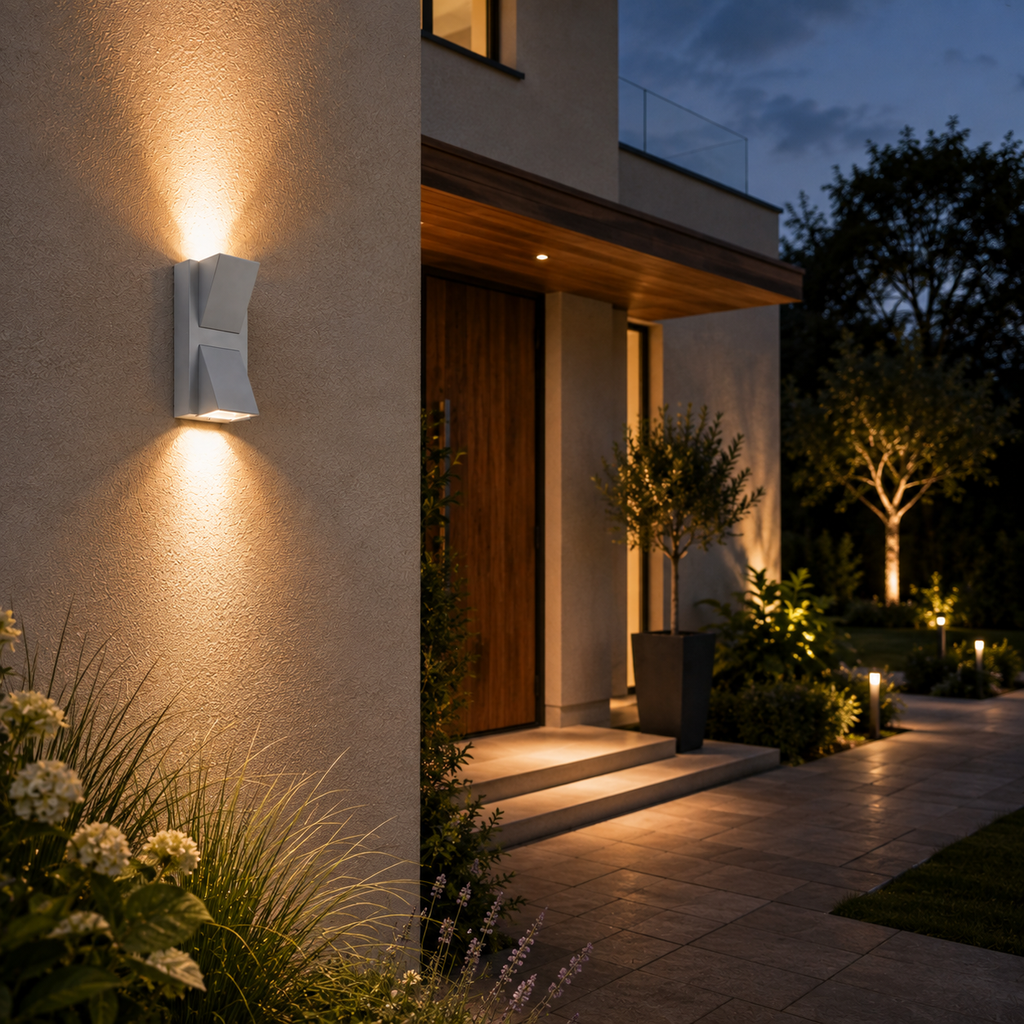 Outdoor Wall Light - IP65 Waterproof Garden Porch Light 10W
