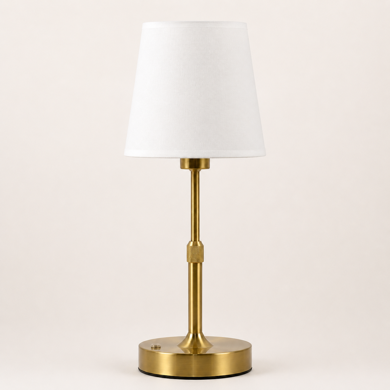 Cordless Table Lamp - Rechargeable Dimmable Fabric Touch Lamp