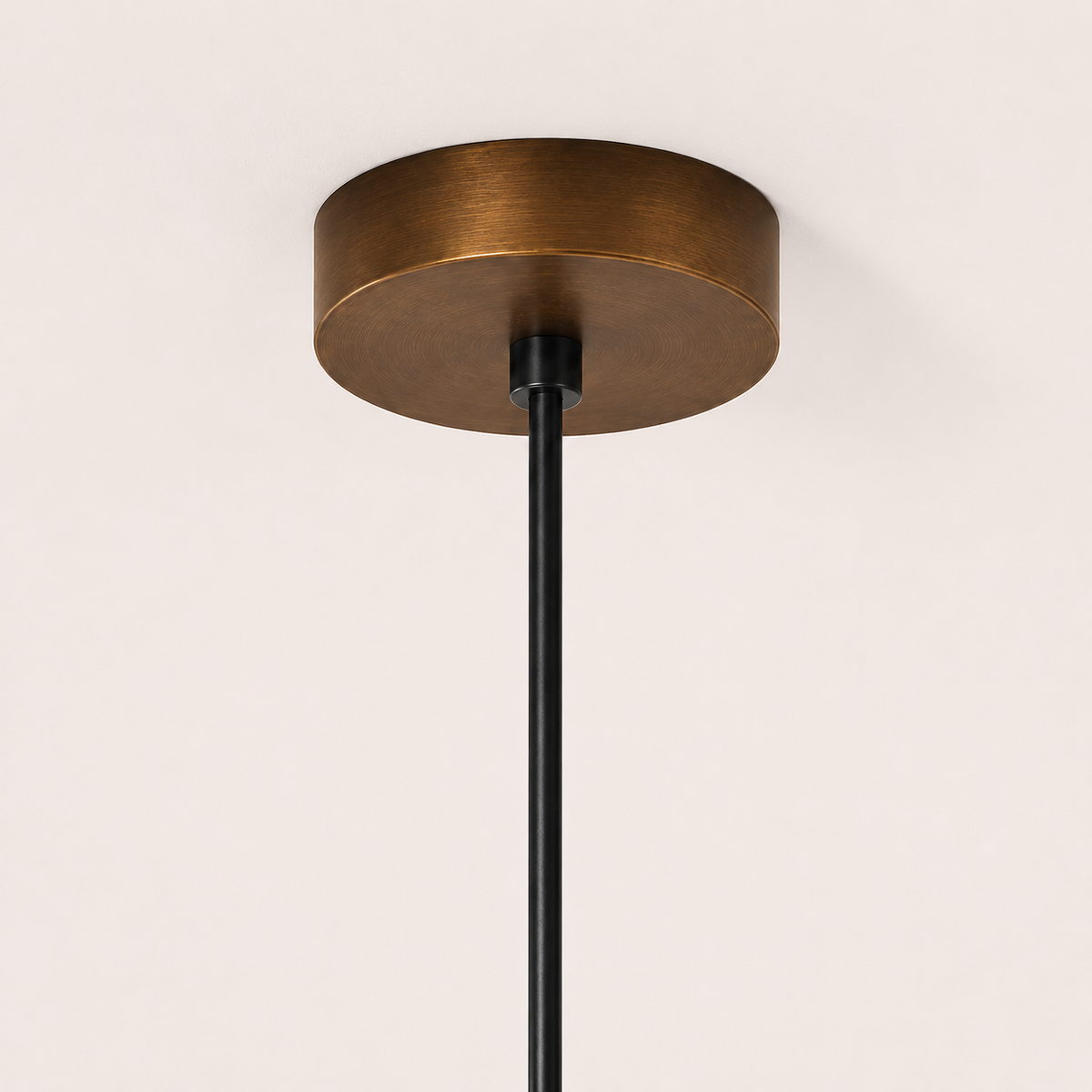 Travertine Pendant Light - Natural Stone Bedside Light