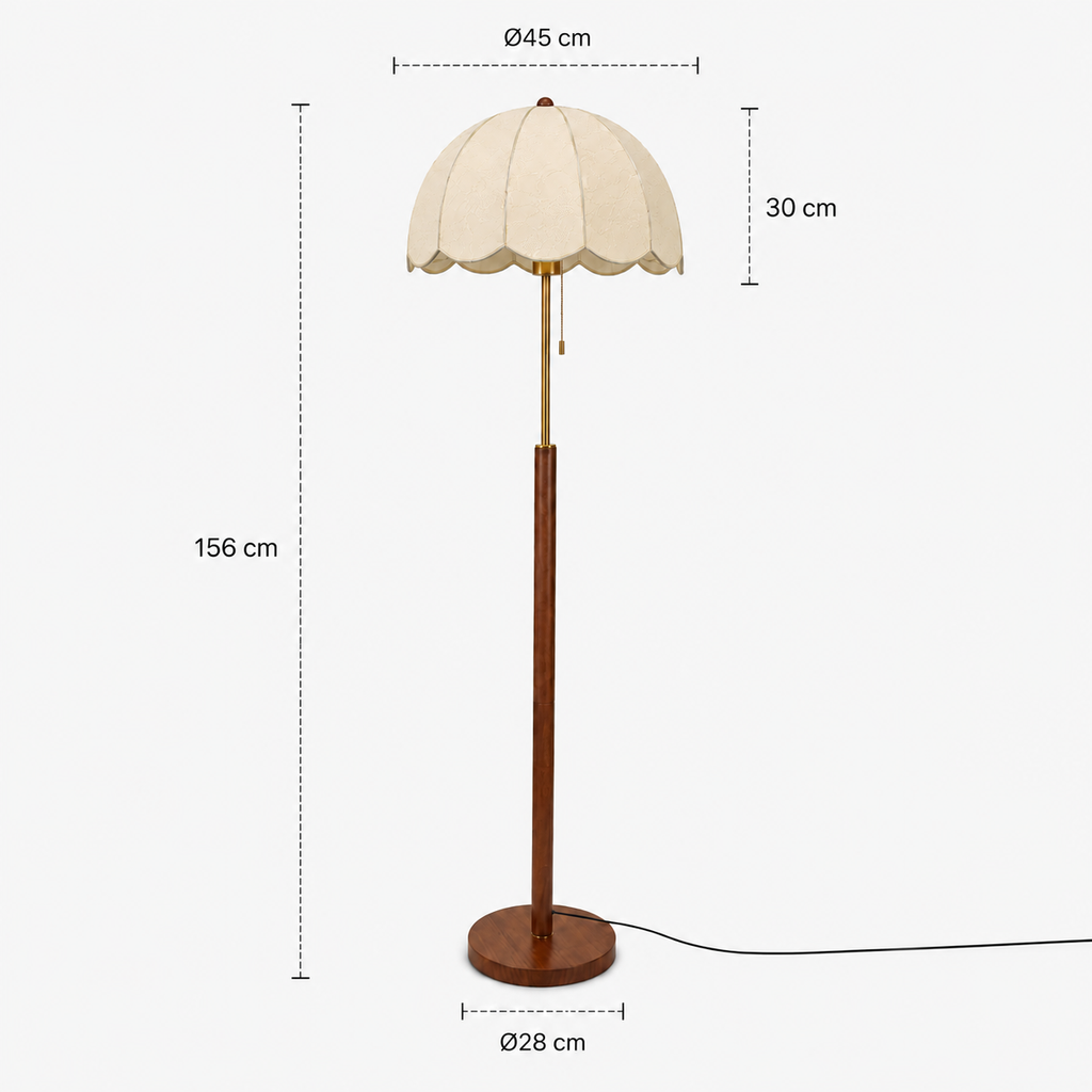 LED Floor Lamp - Minimalist Dimmable Living Room Lamp